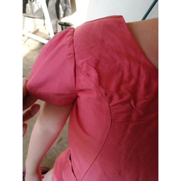 Pink interview dress pageant sz 4/5 Halloween costume office worker secretary - Picture 6 of 7